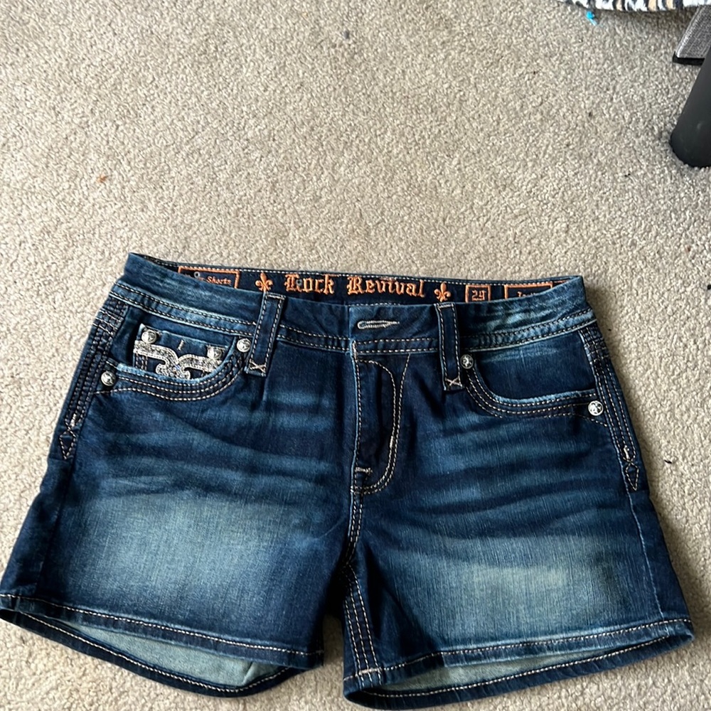 Women’s rock revival shorts